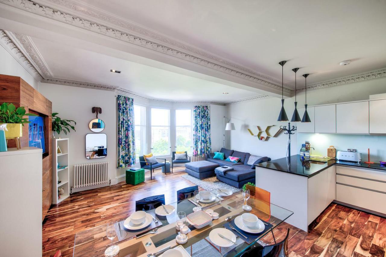 Modern Flat With Fantastic Views Apartment Edinburgh Exterior photo