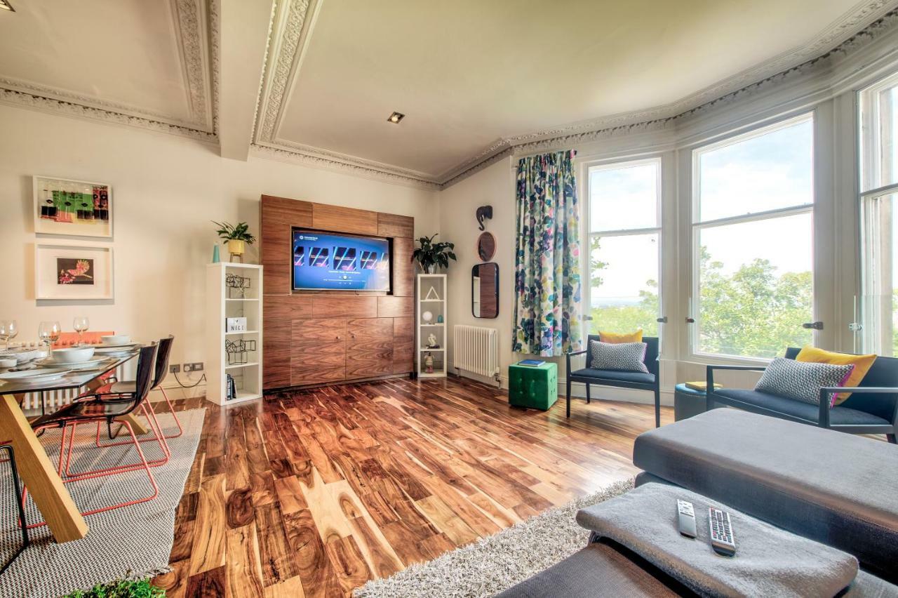 Modern Flat With Fantastic Views Apartment Edinburgh Exterior photo